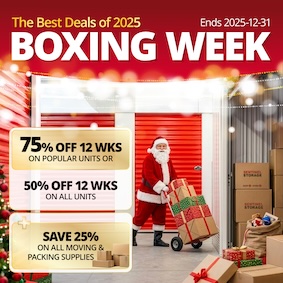 Sentinel Storage - Red Deer Promotion