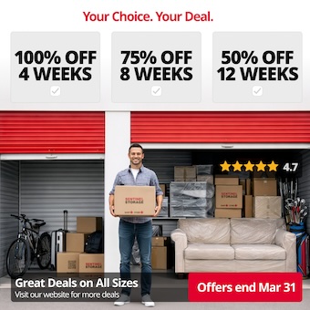 Sentinel Storage - Red Deer Promotion